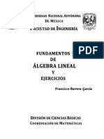 Algebra Lineal UNAM