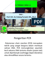 2. Bioteknologi Hasil Ternak kul III. PCR