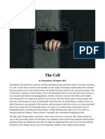 The Cell: by Anonymous, 28 August 2021