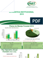 Estadistica Institucional 2019