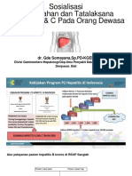 Sosialisasi Hep B&C Kemenkes