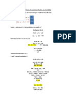 Sistema de Ecuaciones Lineales Con 3 Variables (Metodo de Sustitución)