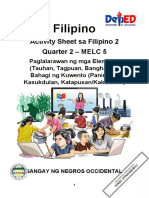 Filipino 2 Q2 Melc 5