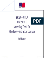 BR 2000 PLD 18V2000 G Assembly Tools For Flywheel + Vibration Damper