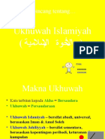 Ukhuwah Islamiyah