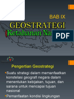 Bab Ix Geostrategi