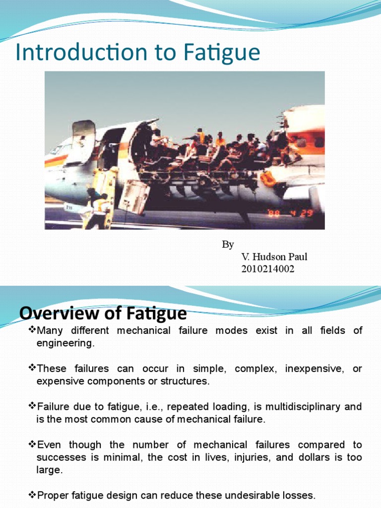 Understanding Fatigue in Engineering Design | PDF | Fracture | Fatigue ...