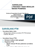 Konsep Surveilans FR PTM Presentasi