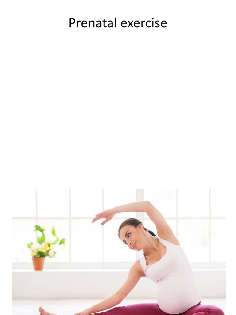 Prenatal & Postnatal Exercise Guide | PDF