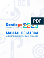 Lineamientos de logo Santiago 2023