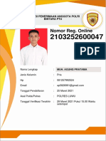 Form Reg. Online Pendaftar 2103252600047
