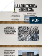 Arquitectura Minimalista