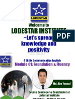 Lodestar Institute Presentation