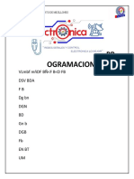 PR Ogramacion: VLMBF MÑDF BÑ F B D FB DSV Bda FB DG BN DGN BD GNB DGB FB en BT UM