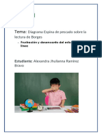 Diagrama Espina de Pescado - Alexandra Jhulanna Ramírez Bravo