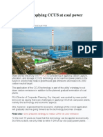 PLN Mulls Applying CCUS at Coal PP