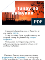 Tunay Na Kalayaan