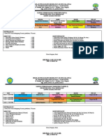 Jadwal Semester II dan IV