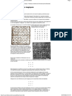 Les Carrés Magiques - Math Linéaire - Mathématique Du Second