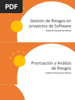 Gestión de Riesgos en Proyectos de Software