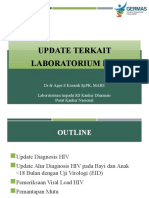 Update Diagnosis HIV, EID, VL, PME (Dr. Agus Kosasih)