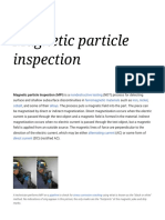 MPI Magnetic Particle Inspection