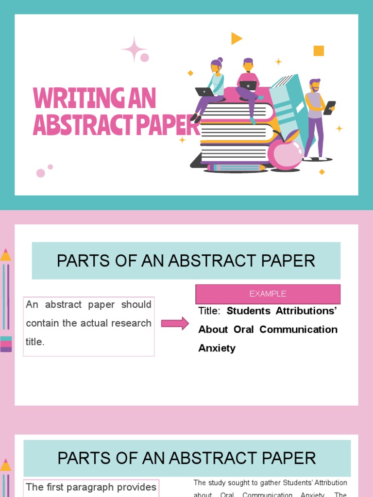 Abstract on Oral Communication Anxiety | PDF | Communication | Anxiety