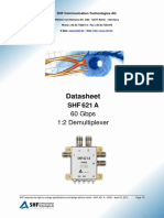 Datasheet SHF 621 A