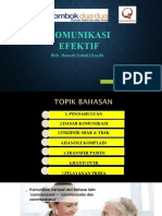 Komunikasi Efektif Keperawatan LDD April 2021