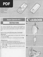 Canon Remote Controller RC-1