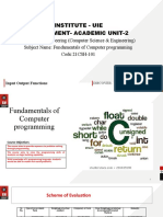 Lecture 5 Input Output Functions