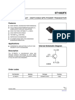 ST1802FX: High Voltage Fast - Switching NPN Power Transistor