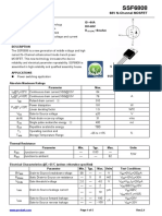 68V N-Channel MOSFET: Absolute Maximum Ratings