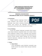 KERANGKA ACUAN KEGIATAN Pengambilan Sampel Air