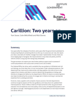The Collapse of Carillion (Case Study) - Lessons On Due Diligence in Supplier-Buyer Relationships