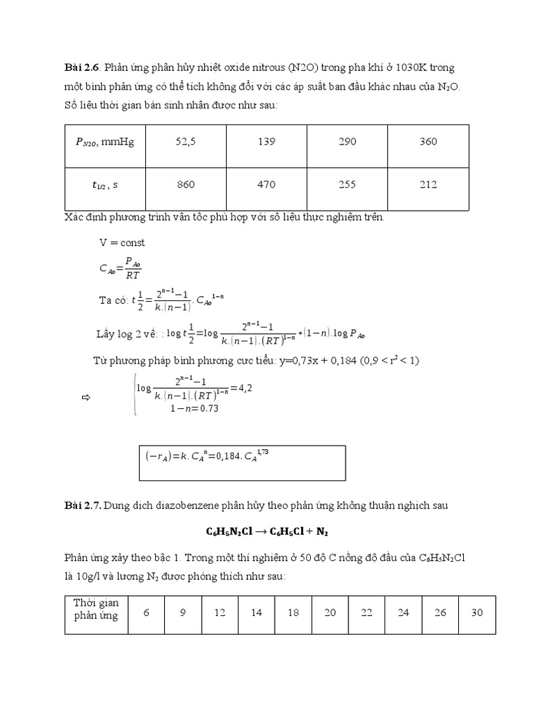 BT Ktpu Bài 2.6 2.7 | PDF