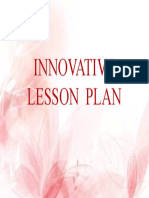 Innovative Lesson Plan