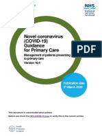 1 - Covid 19 Guidance For Primary Care