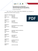 Surat Pengajuan Lokasi DTKS Kabupaten Luwu Sulawesi Selatan