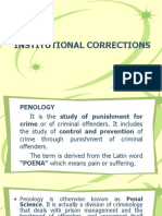 1 - Intro On Institutional Corrections