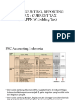 PSC Accounting, Reporting & Tax Migas