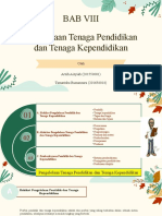 Bab VII Pengelolaan Tenaga Pendidikan Dan Tenaga Kependidikan