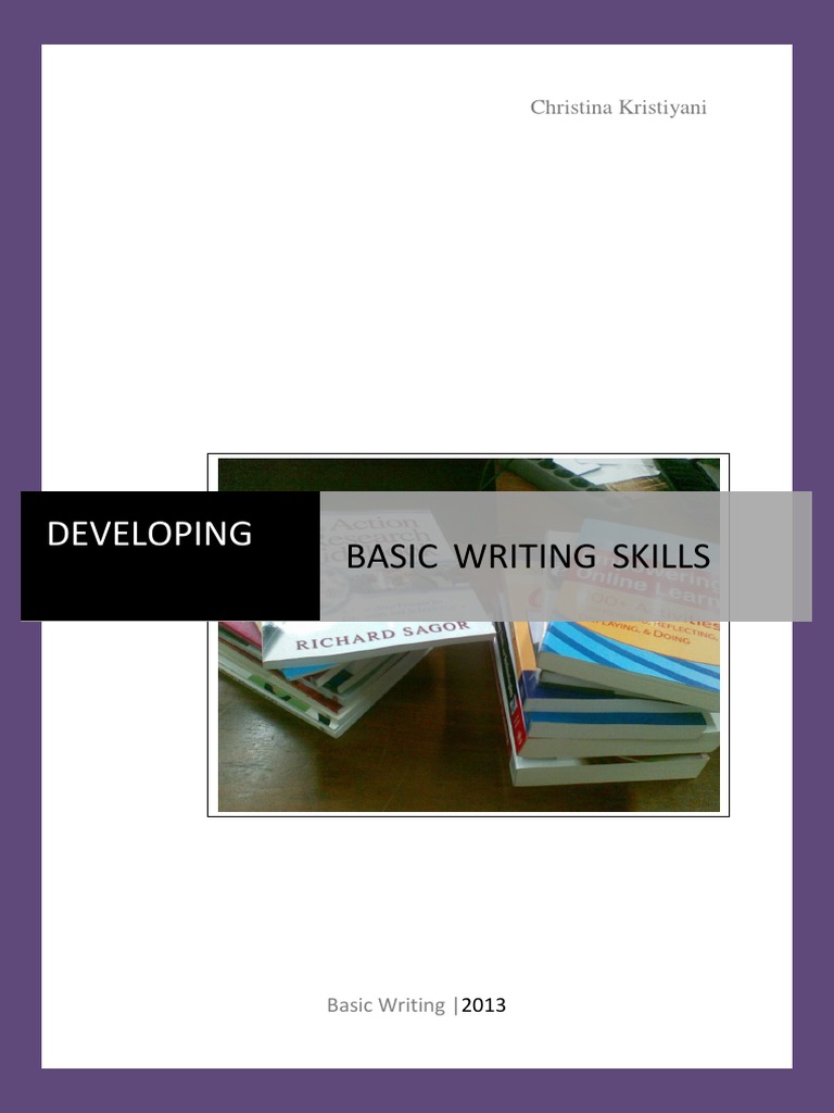Developing Basic Writing Skills | PDF | Adjective | Language Mechanics