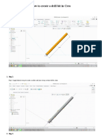 How To Create A Drill Bit in Creo