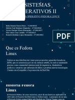 Equipo 2 - Presentacion Sistema Operativo Fedora 16-11-2021