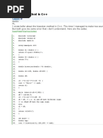 Bisection Method in C