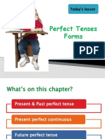 Perfect Tenses Forms: Ihsan A.M.S.Pd