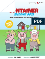 Container Coloring Book