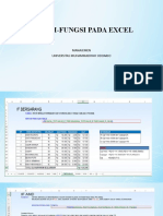 Pertemuan 15 Fungsi-Fungsi Pada Excel