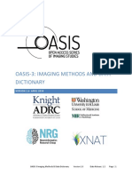 Oasis-3: Imaging Methods and Data Dictionary: Version 1.6 April 2018